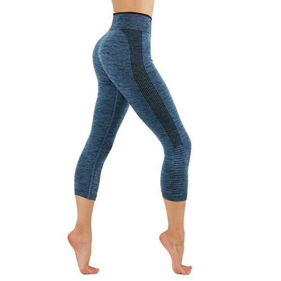 Pants - Yoga pants Workout Two Tone Color Leggings